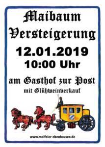 2018-12 Maibaum Versteigerung